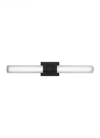 Visual Comfort Studio Kiel Medium LED Bath Wall Sconce Midnight Black