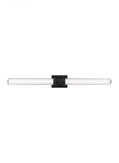 Visual Comfort Studio Kiel Large LED Bath Wall Sconce Midnight Black