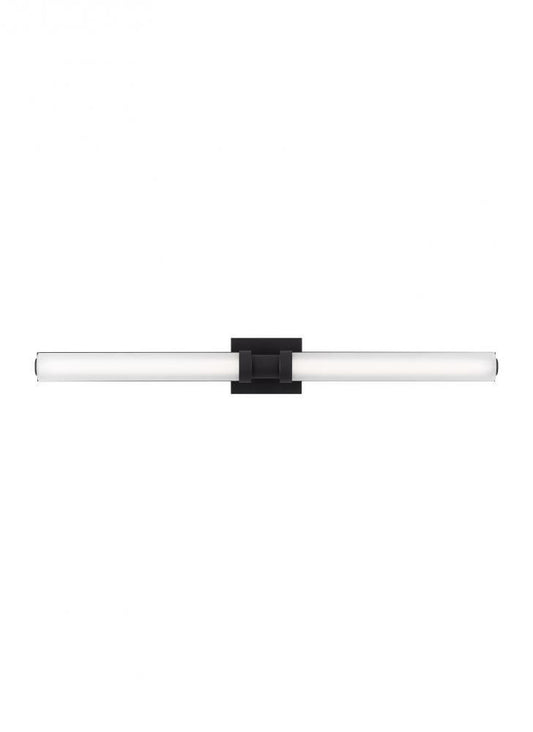 Visual Comfort Studio Kiel Large LED Bath Wall Sconce Midnight Black