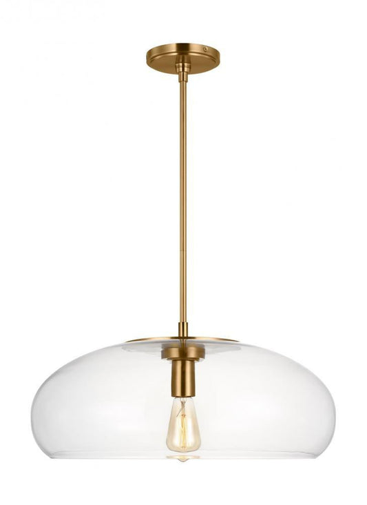 Visual Comfort Studio Largo Extra Large Pendant Burnished Brass
