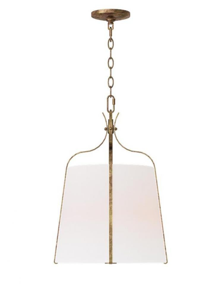 Visual Comfort Studio Leander Small Pendant Antique Gild