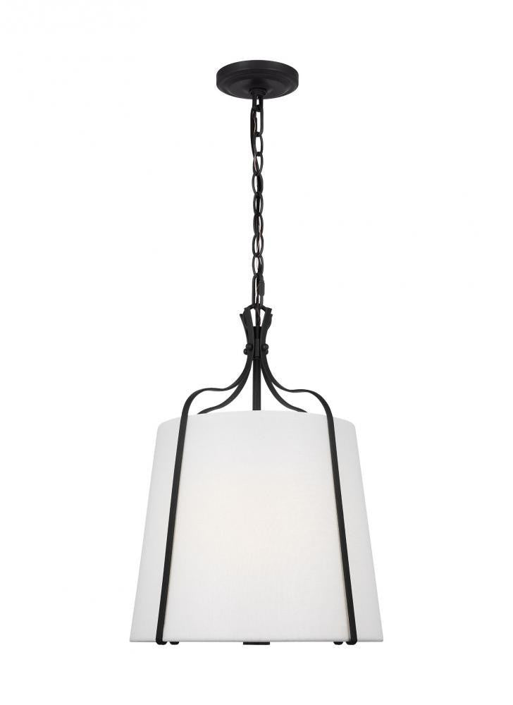 Visual Comfort Studio Leander Small Pendant Smith Steel