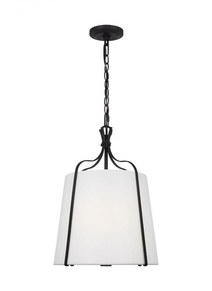 Visual Comfort Studio Leander Small Pendant Smith Steel