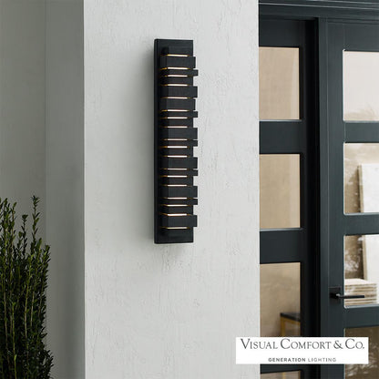 Visual Comfort & Co. Studio Collection Ledgend Medium LED Outdoor Wall Sconce