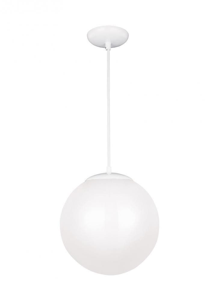 Visual Comfort Studio Leo Extra Large Globe LED Pendant White
