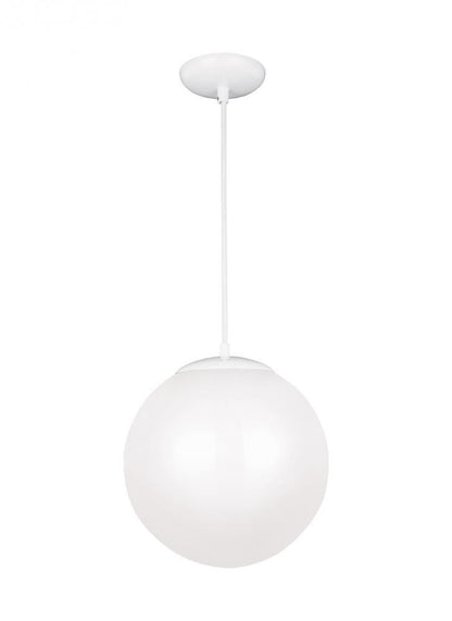 Visual Comfort Studio Leo Extra Large Globe LED Pendant White