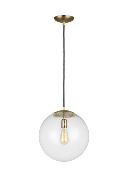 Visual Comfort Studio Leo Extra Large Globe Pendant Satin Brass