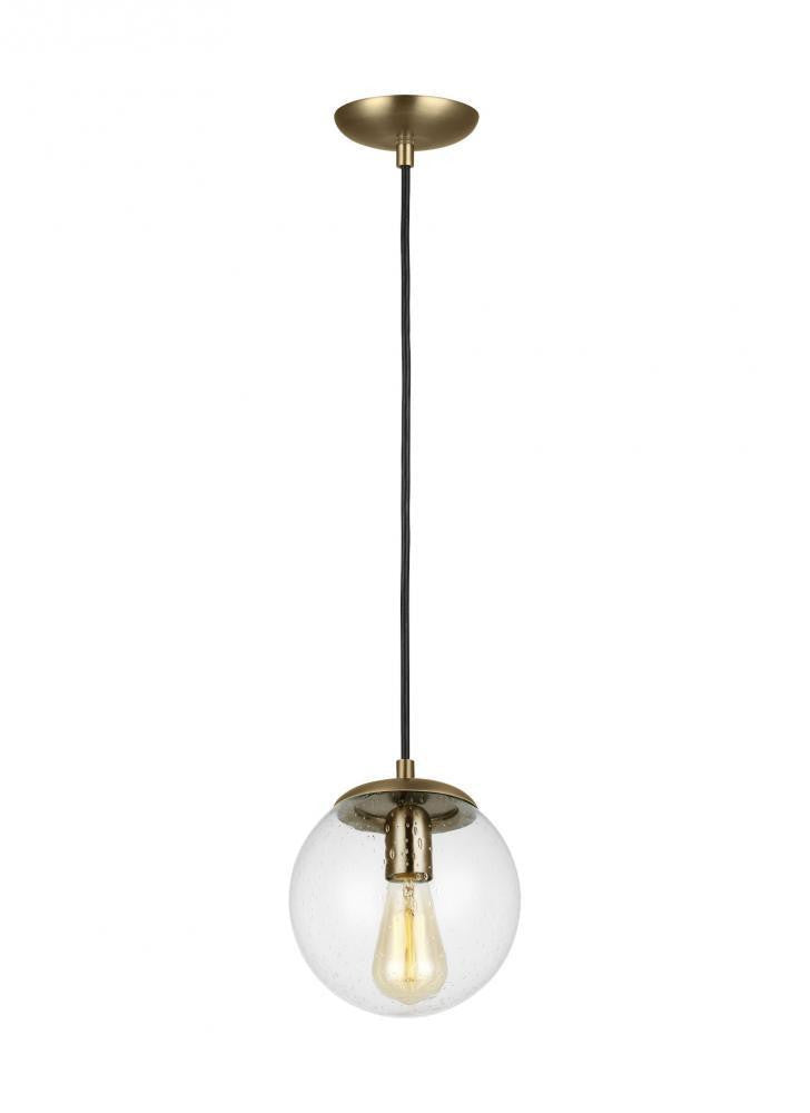 Visual Comfort Studio Leo Small Globe Pendant Satin Brass