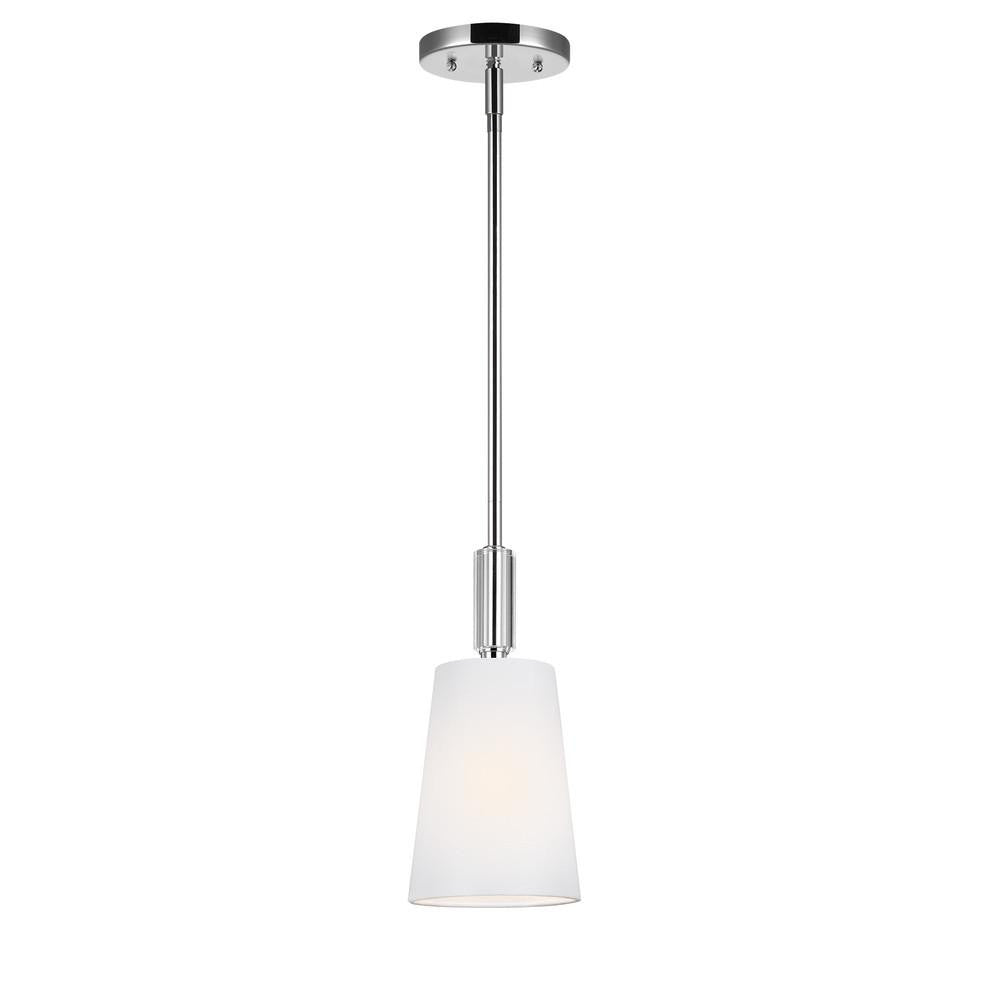 Visual Comfort Studio Lismore Mini Pendant Polished Nickel