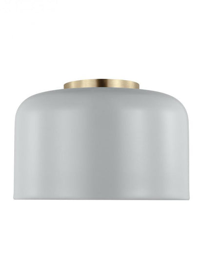 Malone Small Flush Mount - Matte Grey LED