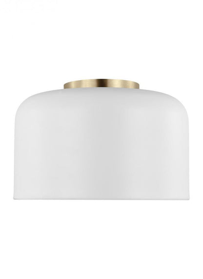 Malone Small Flush Mount - Matte White LED