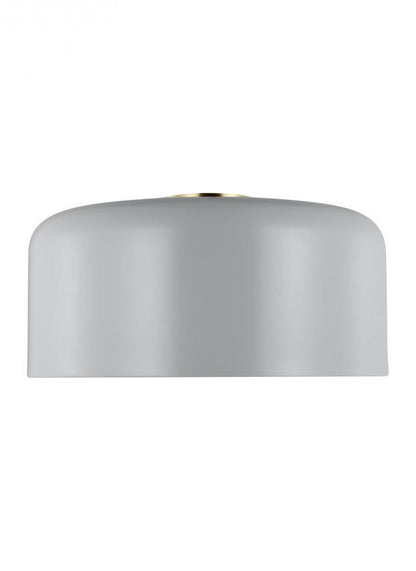 Visual Comfort Studio Malone Large Flush Mount Matte Grey