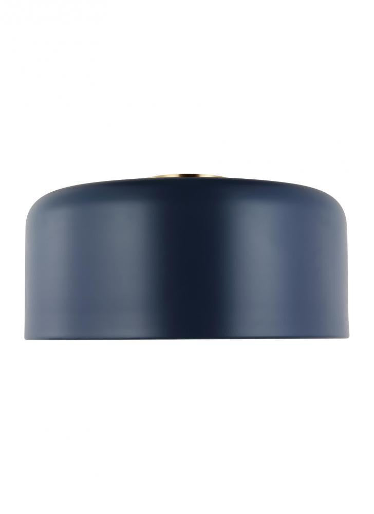 Visual Comfort Studio Malone Large Flush Mount Navy