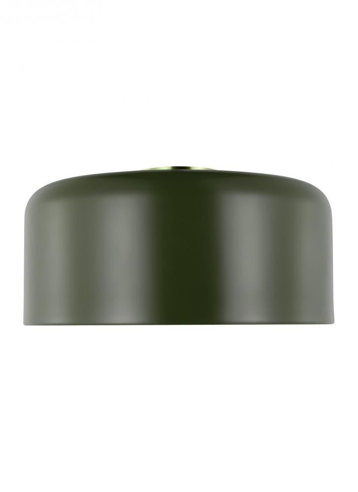 Visual Comfort Studio Malone Large Flush Mount Olive