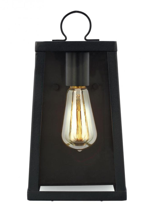 Visual Comfort Studio Marinus Small Outdoor Wall Lantern Black