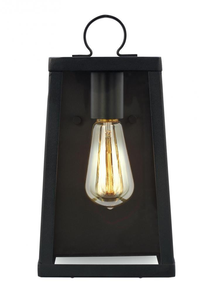 Visual Comfort Studio Marinus Small Outdoor LED Wall Lantern Black