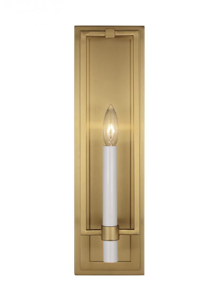 Visual Comfort Studio Marston Tall Wall Sconce Polished Nickel