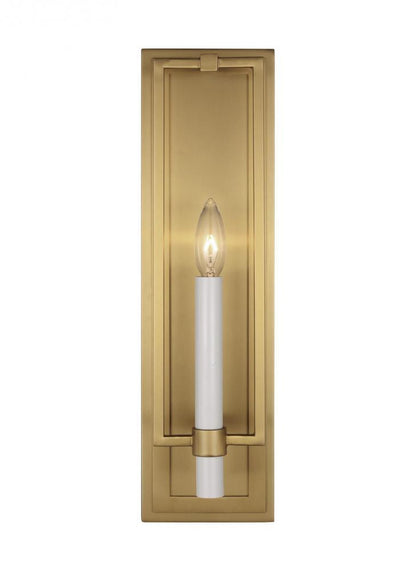 Visual Comfort Studio Marston Tall Wall Sconce Polished Nickel