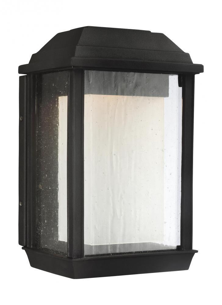 Visual Comfort Studio McHenry Small LED Outdoor Wall Lantern Textured Black