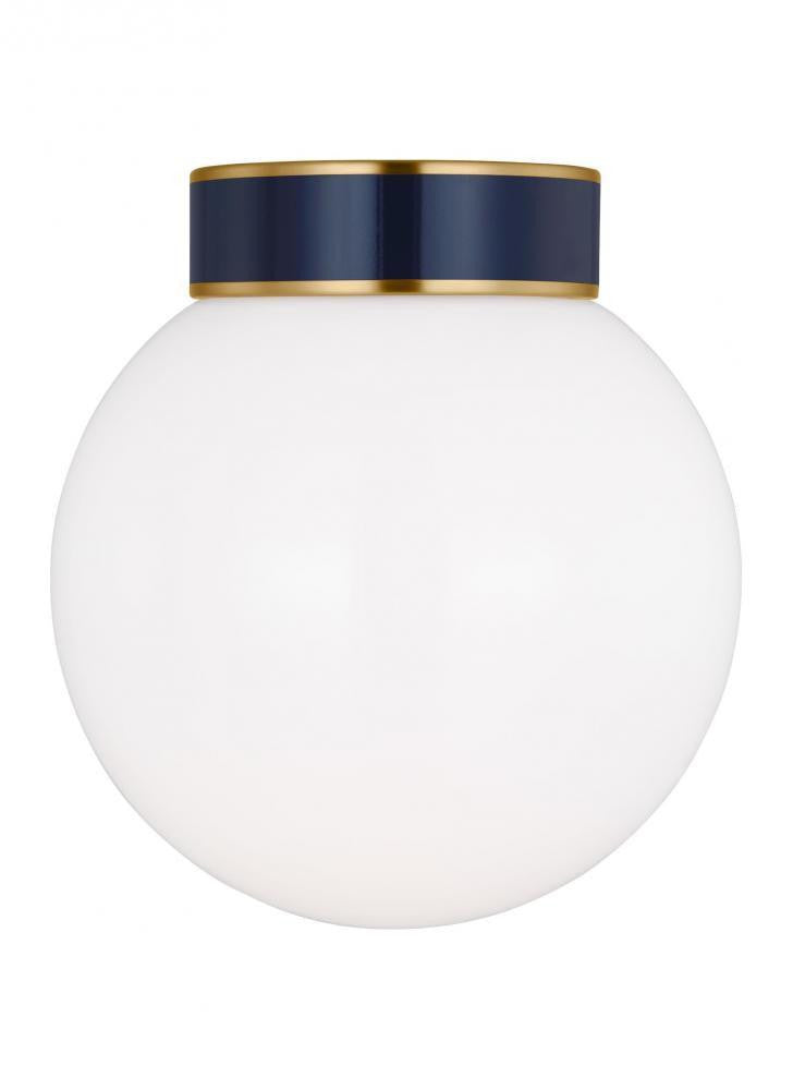 Visual Comfort Studio Monroe Small Flush Mount Burnished Brass