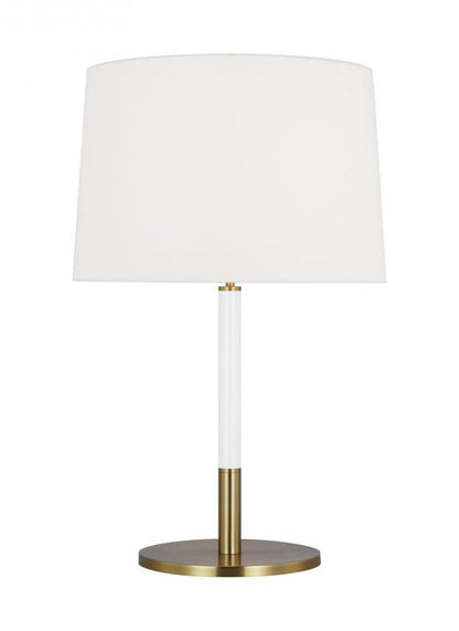 Visual Comfort Studio Monroe Medium LED Table Lamp Burnished Brass