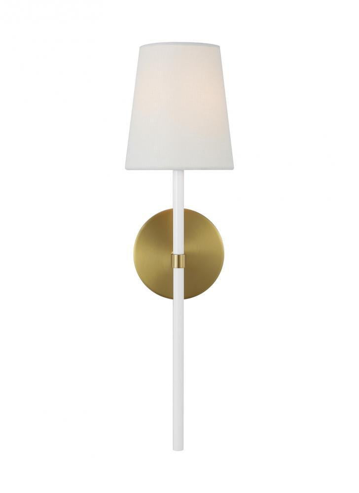 Visual Comfort Studio Monroe Tail Wall Sconce Burnished Brass