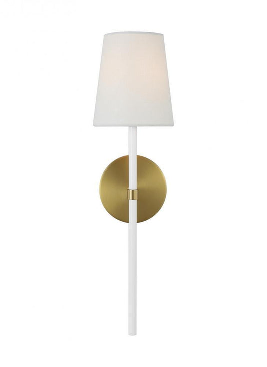 Visual Comfort Studio Monroe Tail Wall Sconce Burnished Brass
