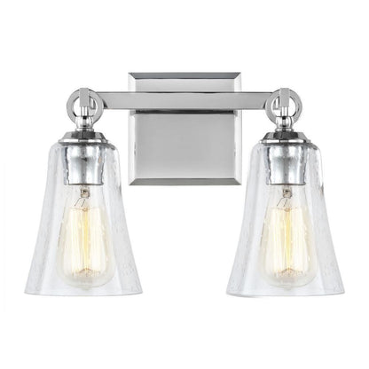 Visual Comfort Studio Monterro 2 Light Vanity Light Chrome