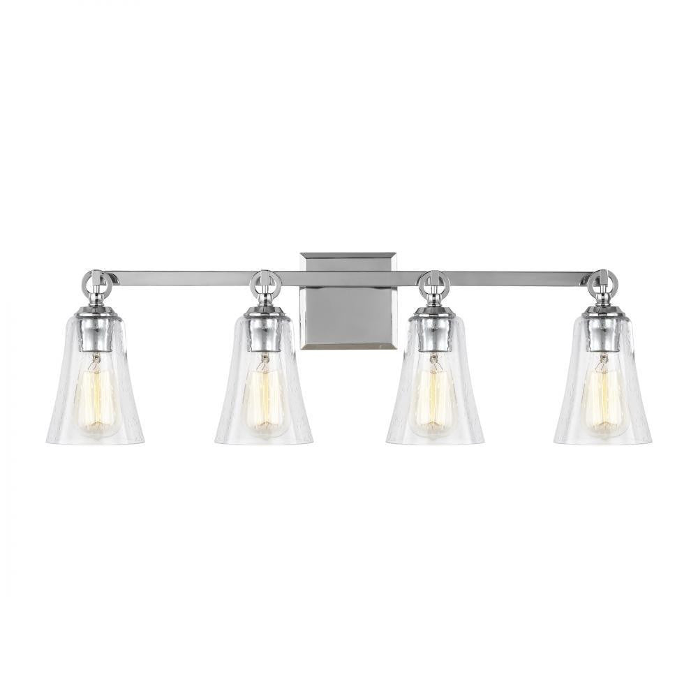Visual Comfort Studio Monterro 4 Light Vanity Light Chrome