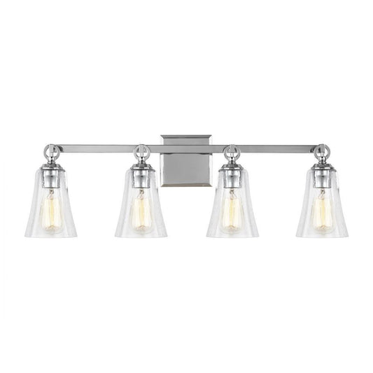 Visual Comfort Studio Monterro 4 Light Vanity Light Chrome
