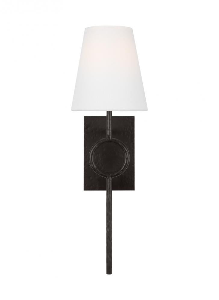 Visual Comfort Studio Montour Large Wall Sconce Aged Iron