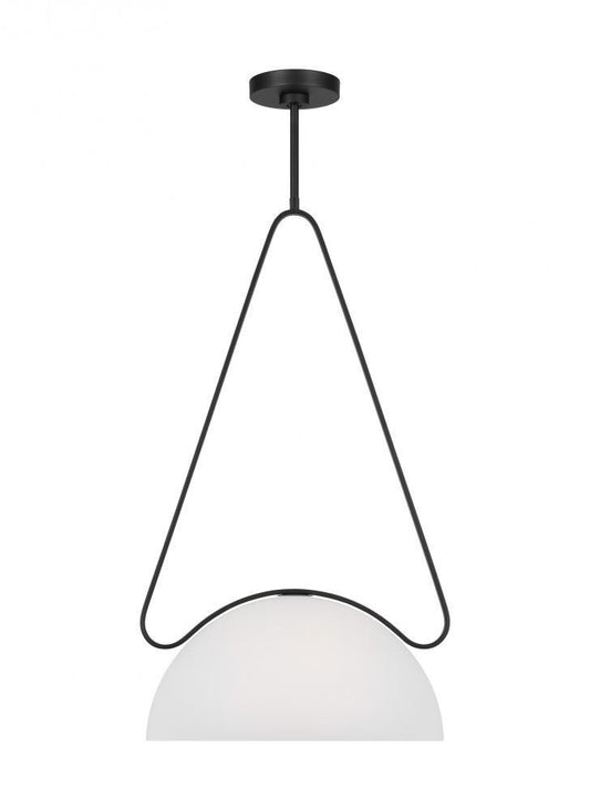 Visual Comfort Studio Nido Large Pendant Midnight Black
