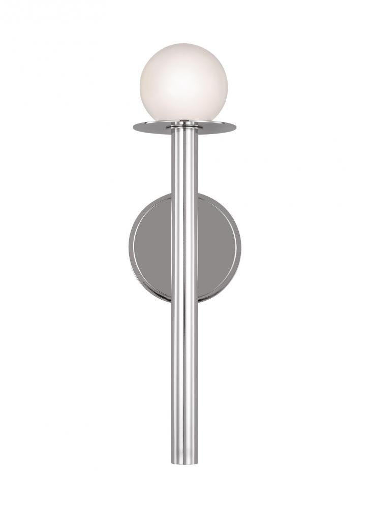 Visual Comfort Studio Nodes Wall Sconce Polished Nickel