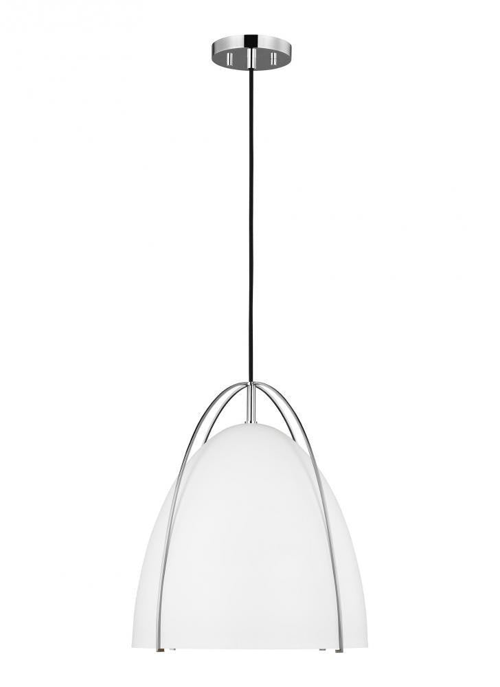 Visual Comfort Studio Norman LED Pendant Chrome