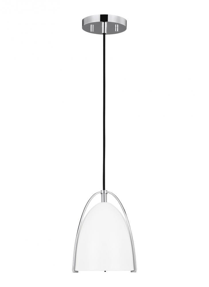 Visual Comfort Studio Norman Mini LED Pendant Chrome
