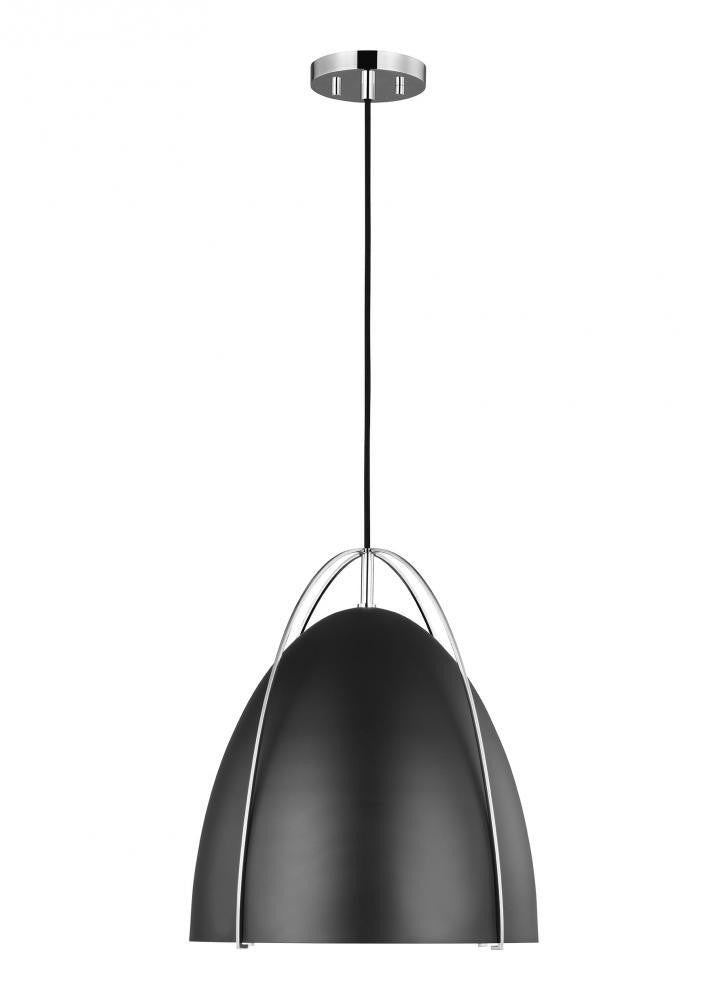 Visual Comfort Studio Norman LED Pendant Chrome