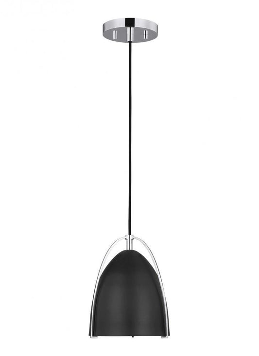 Visual Comfort Studio Norman Mini LED Pendant Chrome