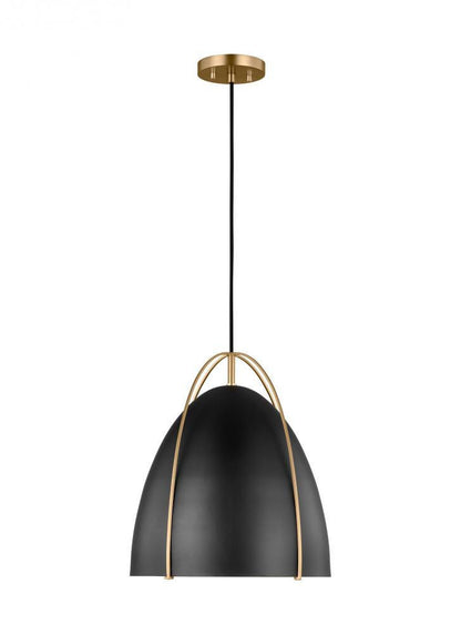 Visual Comfort Studio Norman Pendant Satin Brass