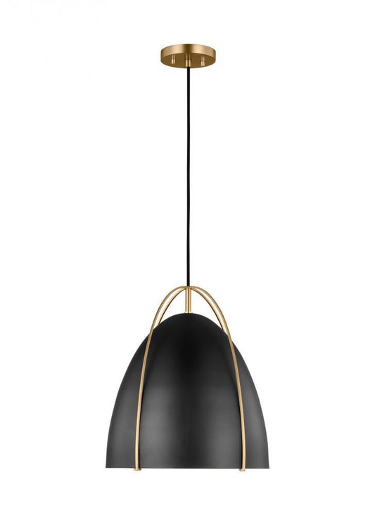 Visual Comfort Studio Norman Pendant Satin Brass