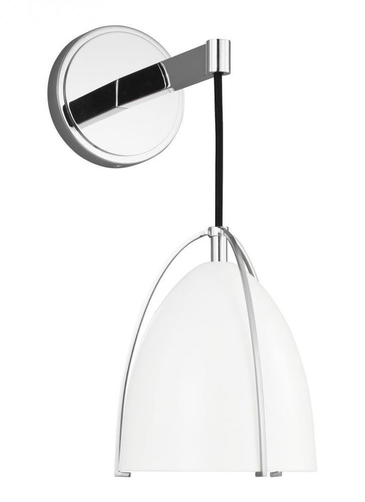 Visual Comfort Studio Norman LED Bath Wall Sconce Chrome