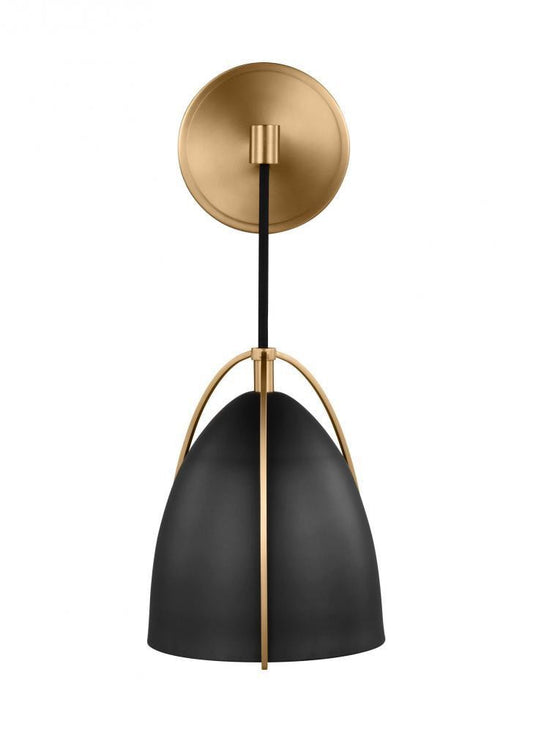 Visual Comfort Studio Norman Bath Wall Sconce Satin Brass