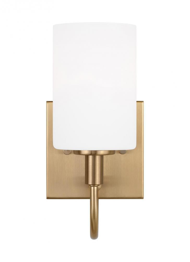 Visual Comfort Studio Oak Moore LED Bath Wall Sconce Satin Brass