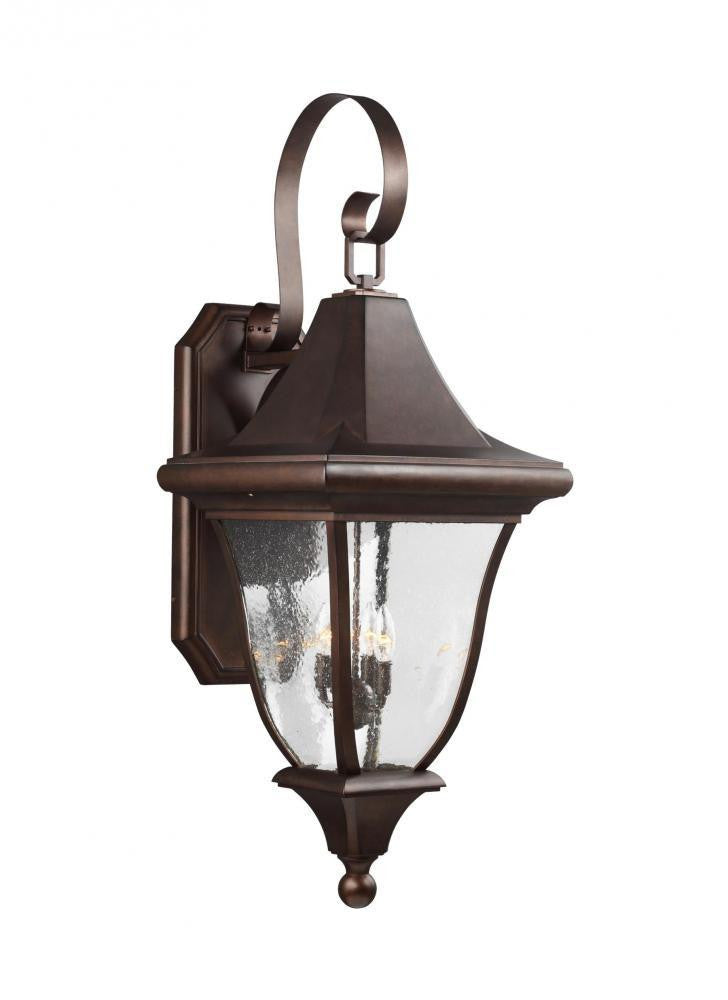 Visual Comfort Studio Oakmont 4 Light Outdoor Wall Lantern Patina Bronze