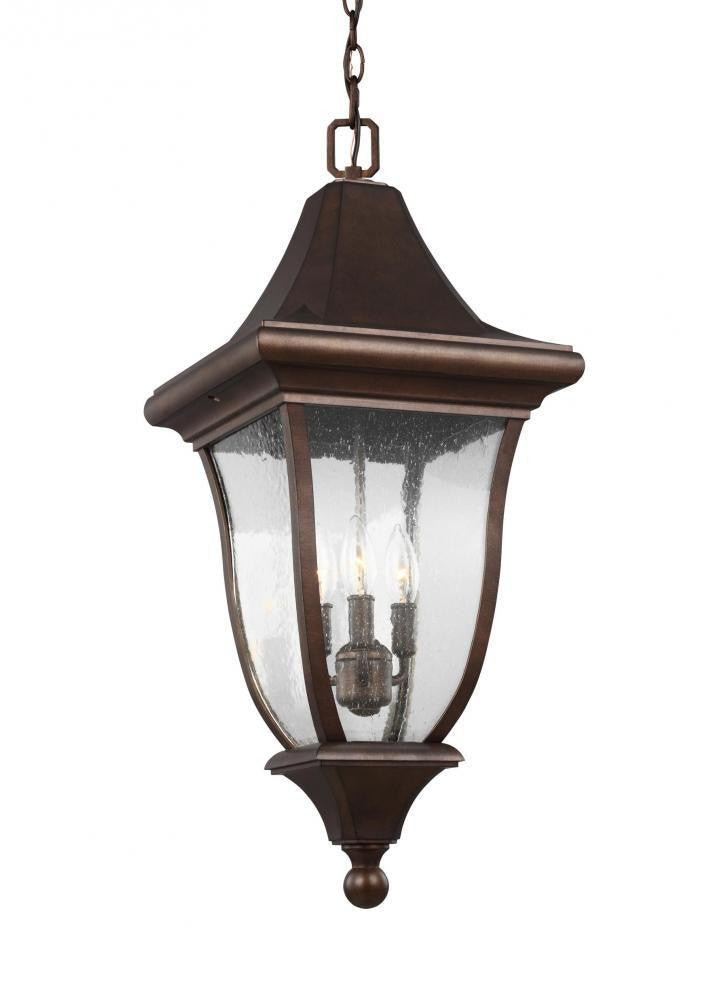 Visual Comfort Studio Oakmont 3 Light Pendant Patina Bronze