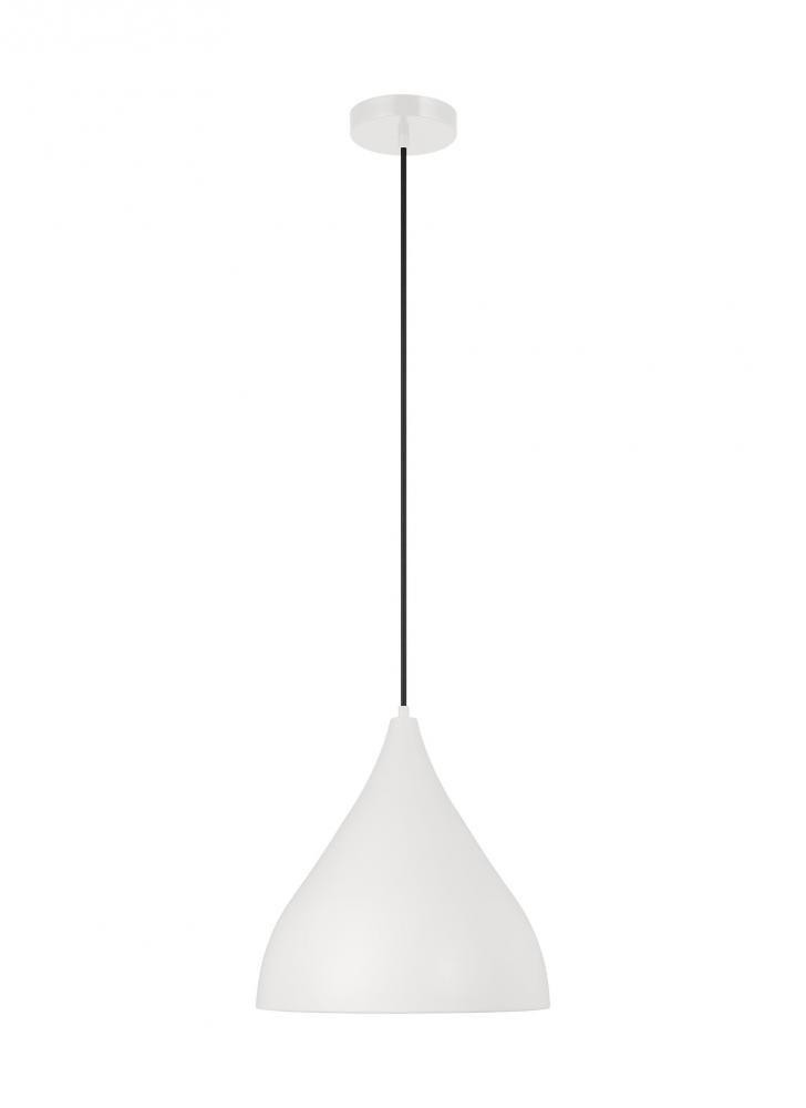 Visual Comfort Studio Oden Medium Pendant Matte White