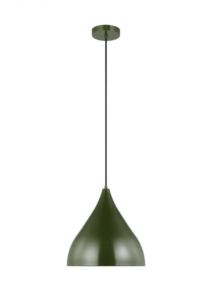 Visual Comfort Studio Oden Medium Pendant Olive