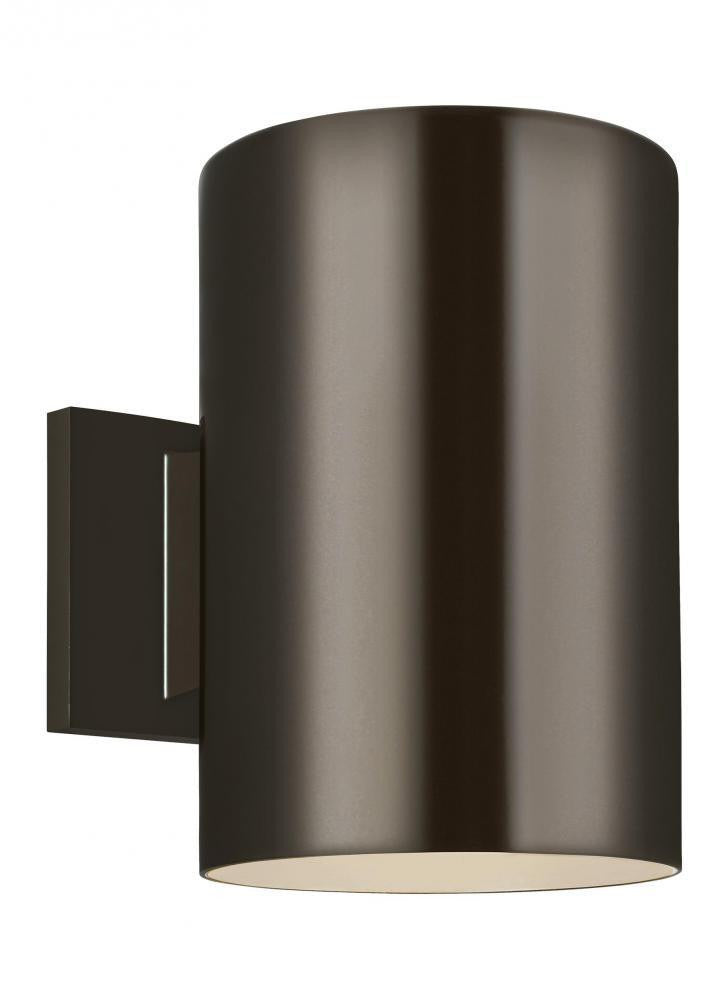 Visual Comfort Studio Outdoor Cylinders Large Outdoor Wall Lantern Bronze