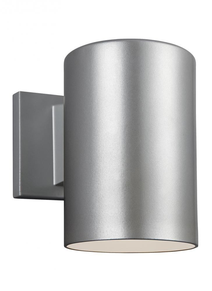 Visual Comfort Studio Outdoor Cylinders Small Outdoor Turtle Friendly  Painted Brushed Nickel