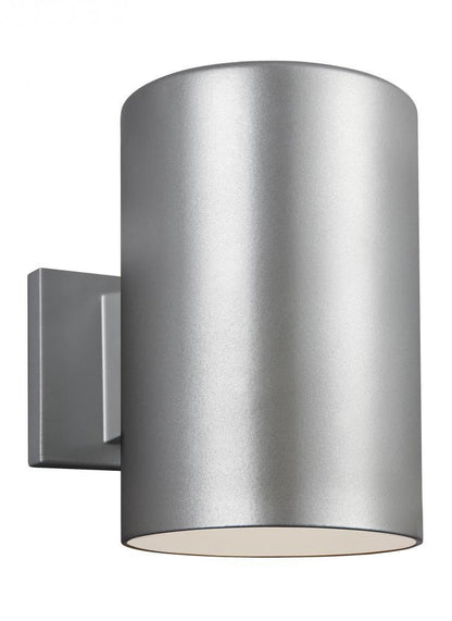 Visual Comfort Studio Outdoor Cylinders Large Outdoor Turtle Friendly  Painted Brushed Nickel