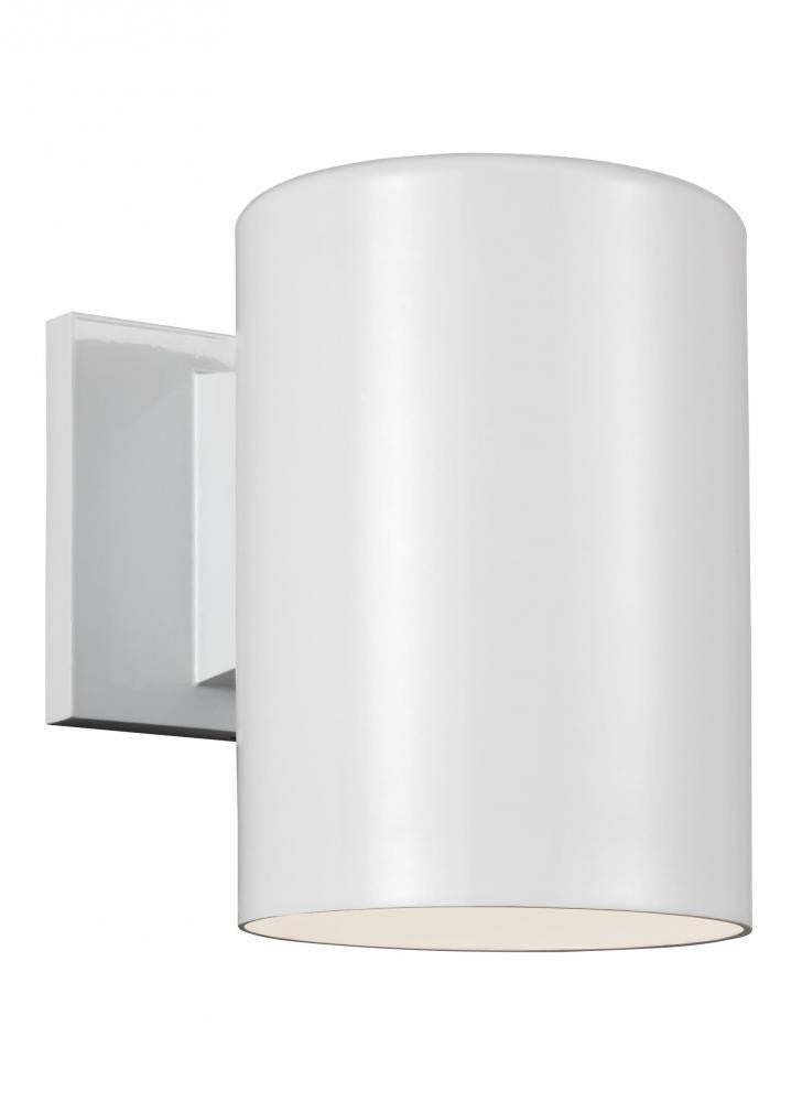 Visual Comfort Studio Outdoor Cylinders Small Outdoor Turtle Friendly  White